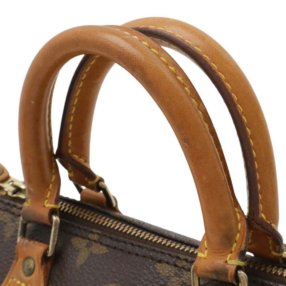 LOUIS VUITTON Brown Monogram Mini Speedy Shoulder Bag - Picture 6 of 10